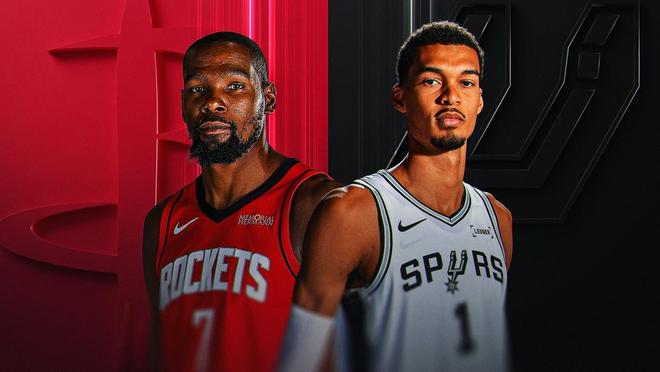 文班亚马29+8+4盖帽 马刺狂胜火箭创两项纪录